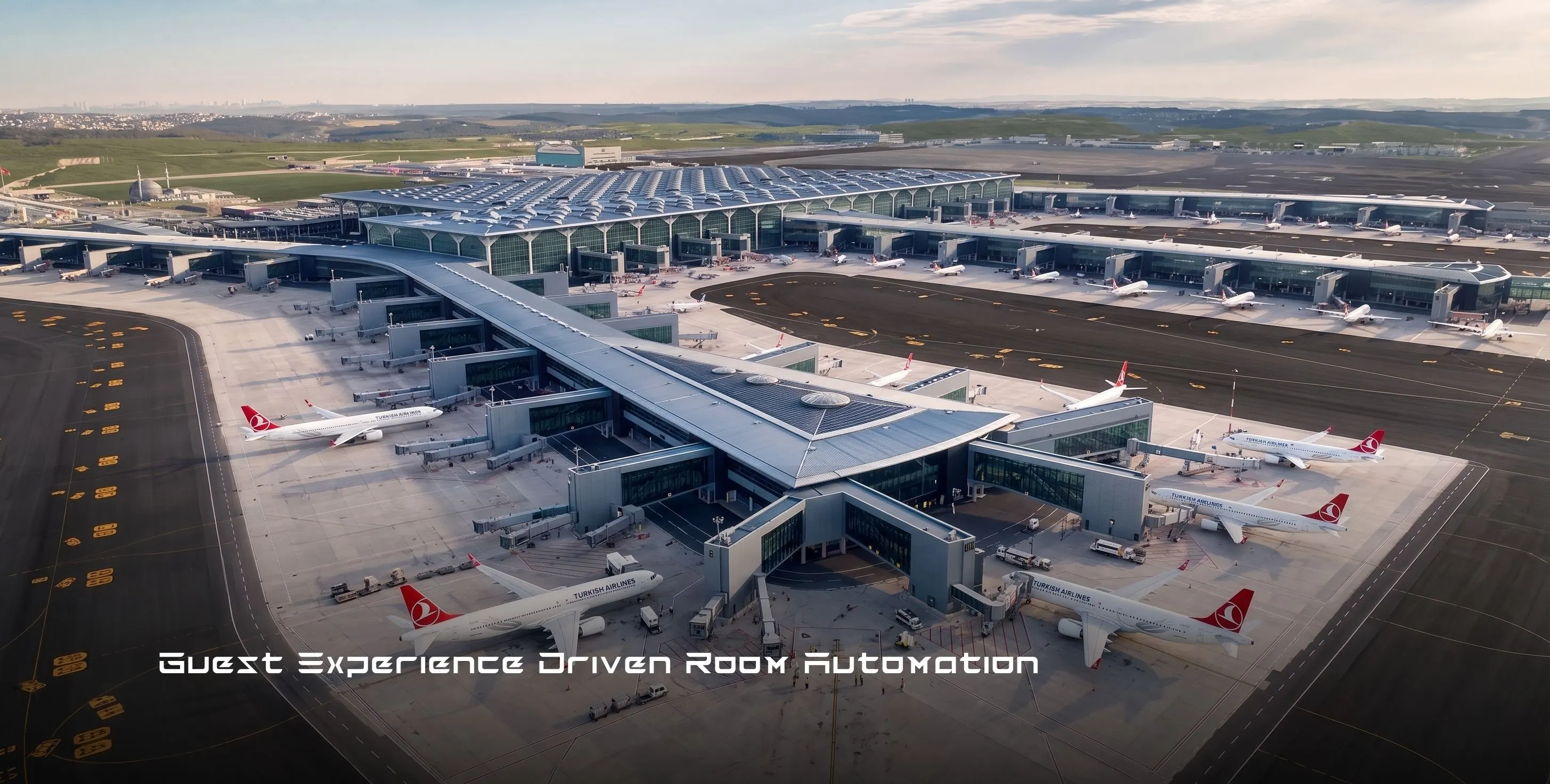 Titan BT building automation systems at an international airport